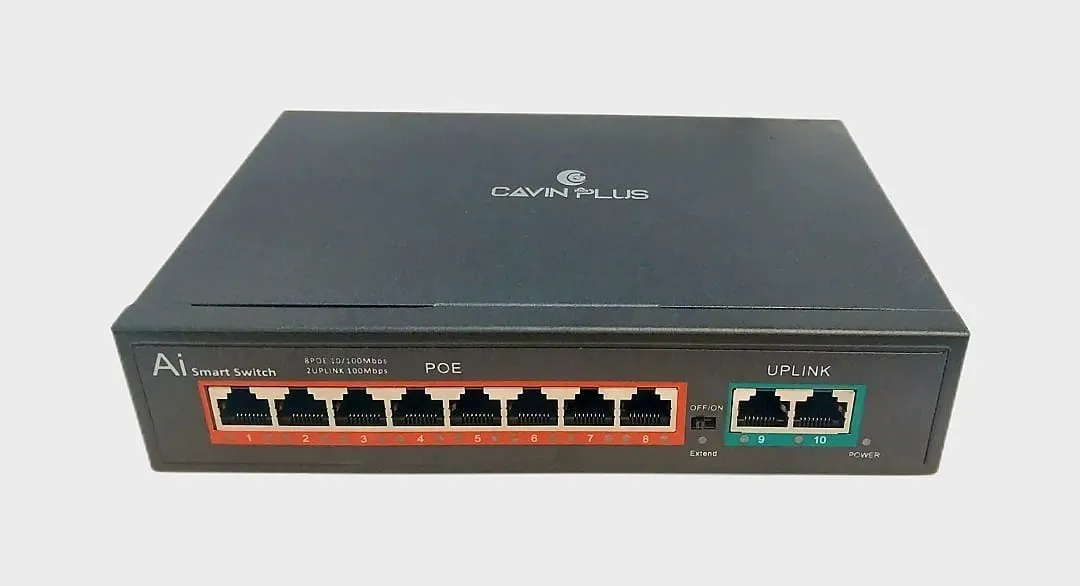 8 Port PoE Switch